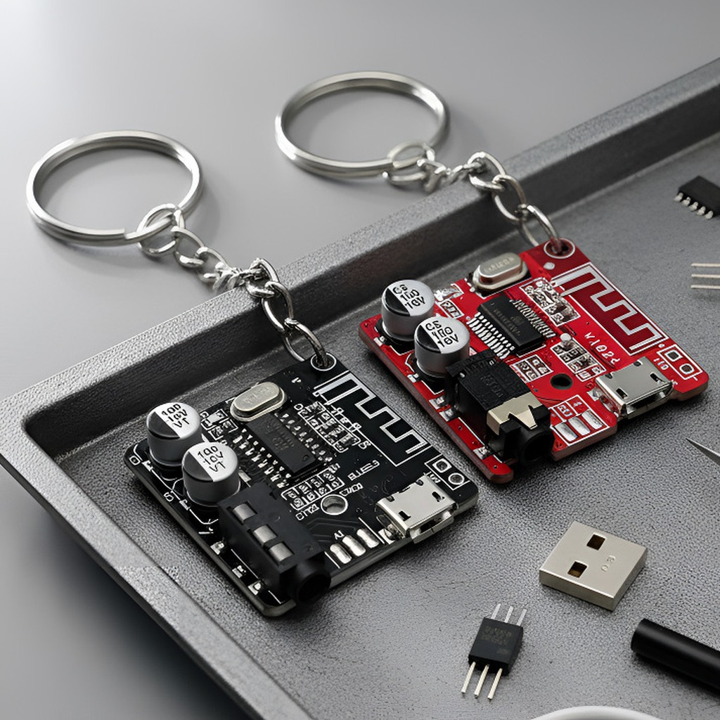 Cyberpunk Tarzı Devre Kartı An - Tech Accessories Storage incelemesi ve fiyatı